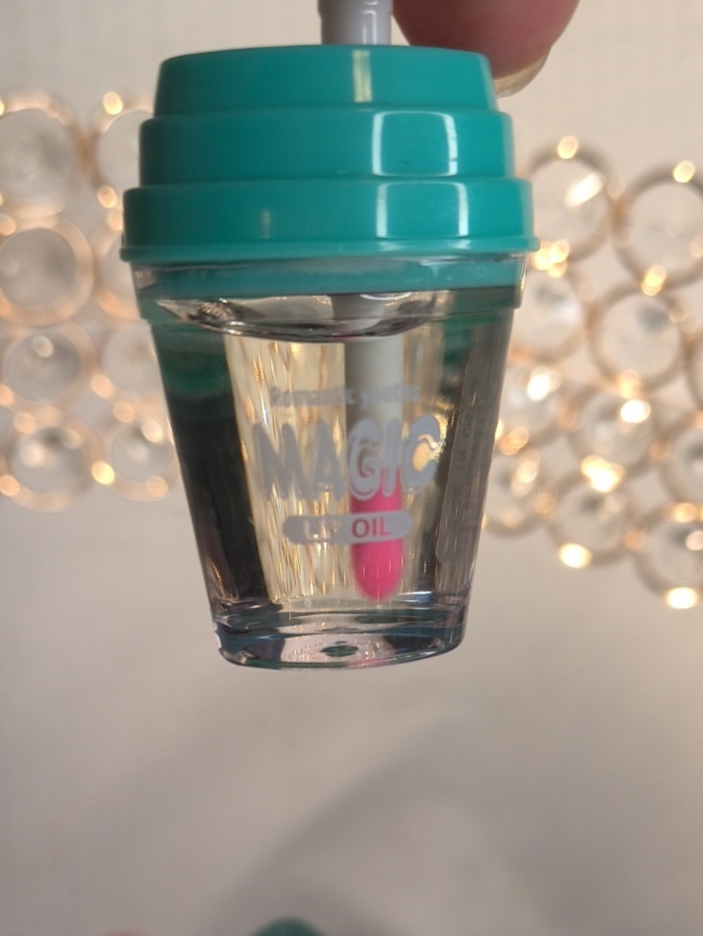 Magic Lip Oil - Teal Cap with Pink Applicator
